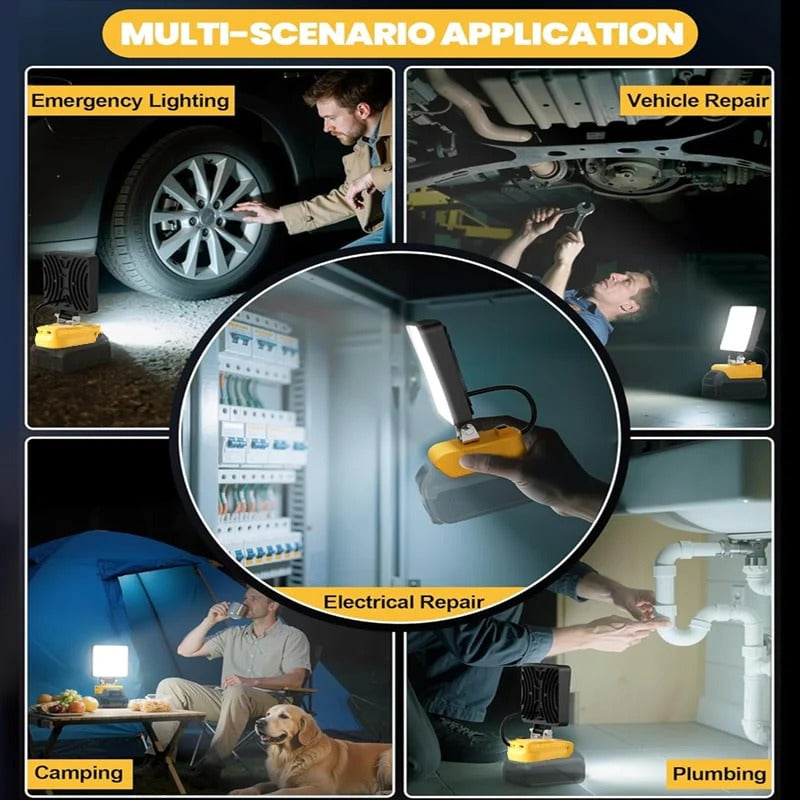 WorkLight - Leistungsstarke tragbare LED-Leuchte