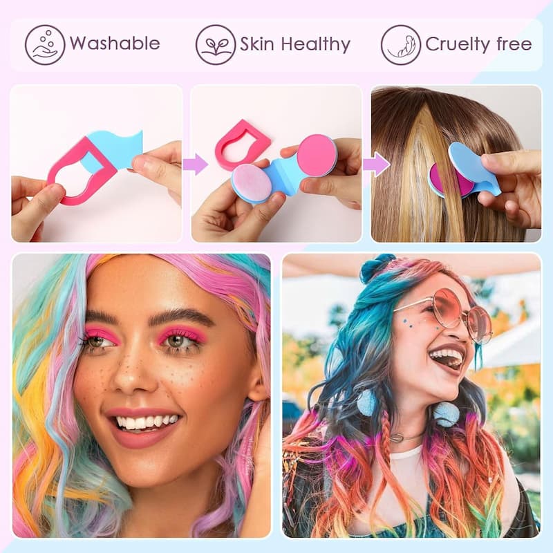 HairChalk - Sofortige Verwandlung in kühnes Haar