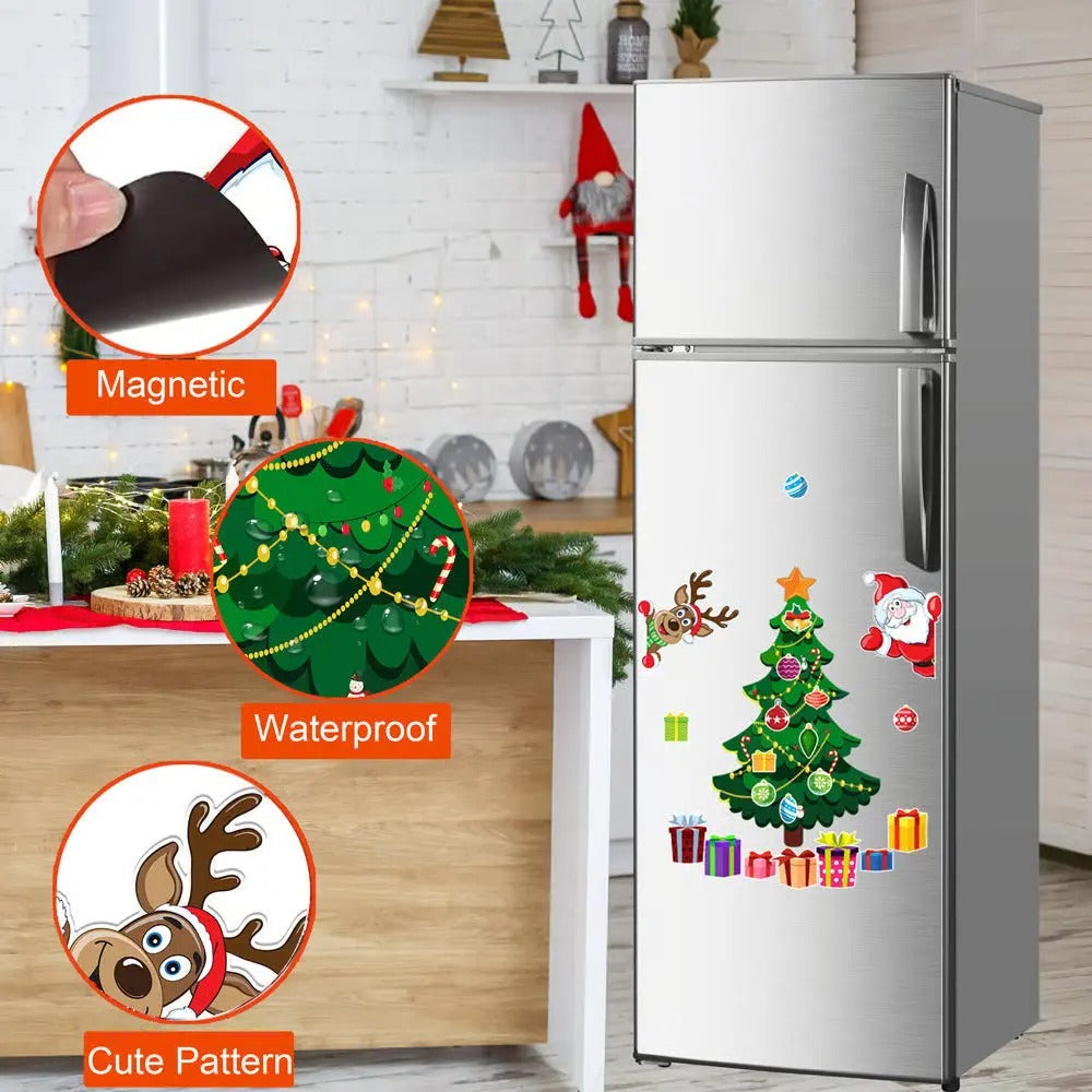 ChristmanStickers - Magnetaufkleber — mühelose Festtagsstimmung schaffen