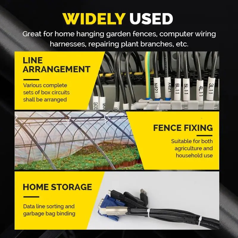 Screwtie - Kabelbinder Mit Schraublöchern Cable Tie With Screw Holes