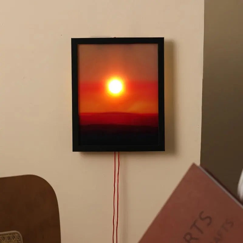 SunLight - Handgefertigtes Nachtlicht — Sanfte Wärme für Entspannte Abende