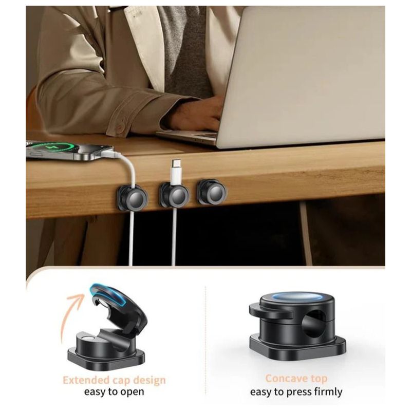 MagClips - Magnetische Kabelklemmen