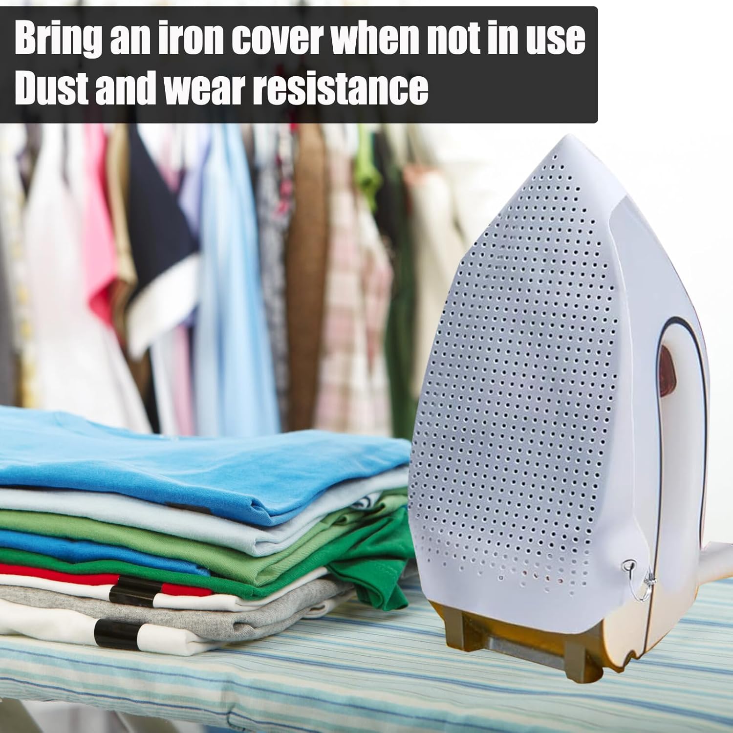 IronGuard - Schutz-Bügelbezug für empfindliche Stoffe – Verhindert Verbrennungen und Flecken