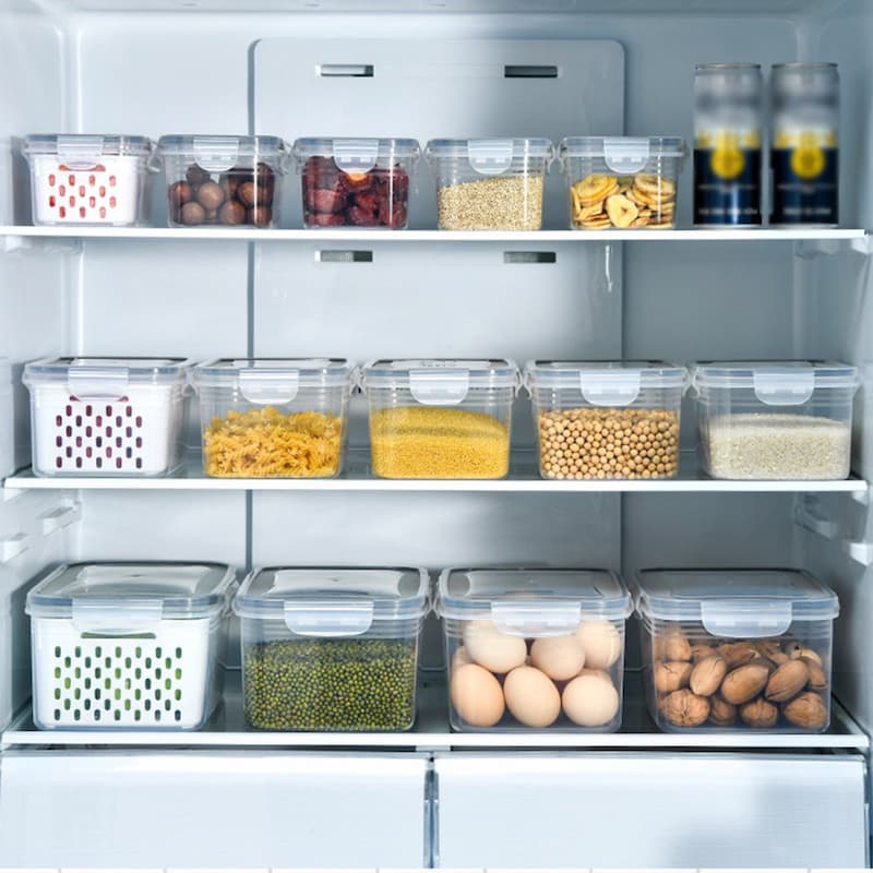 Fresh Containers - Easy Drain-Lebensmittelbehälter