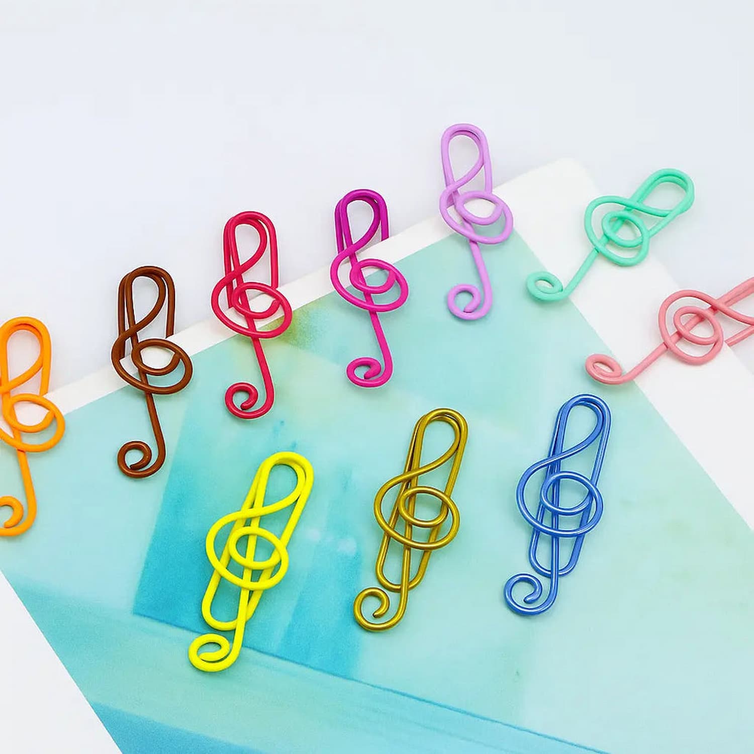 NoteClips - Musiknoten-Büroklammern – für Schule, Büro & kreative Geschenke