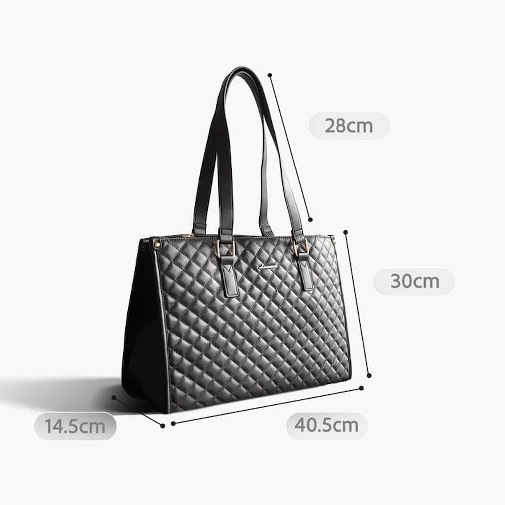 Johula - 2-in-1 Elegante Handtasche mit Isolierfach für Lebensmittel