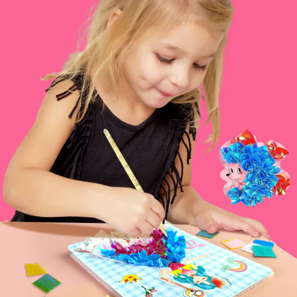 FabricCreations - Interaktives Stoffpuzzle-Set