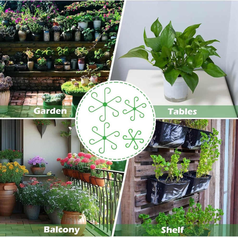 CompactPlant - Pflanzenstiel-Stabilisator-Set – Für gesundes Wachstum & sicheren Stand