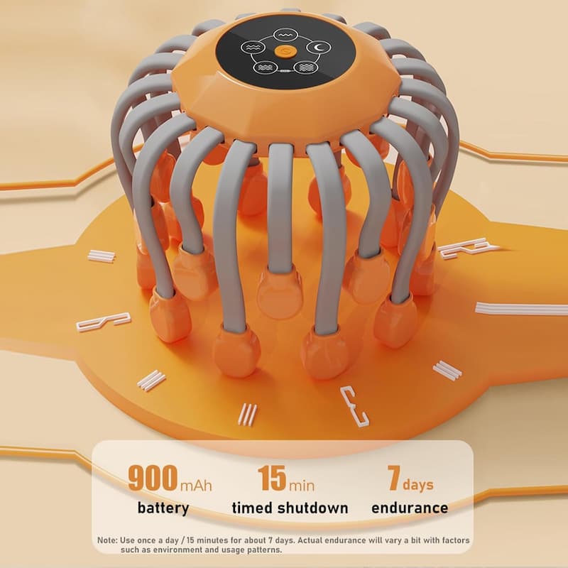 OctoMassager - Mit diesem Kopfmassagegerät gehören Kopfschmerzen der Vergangenheit an