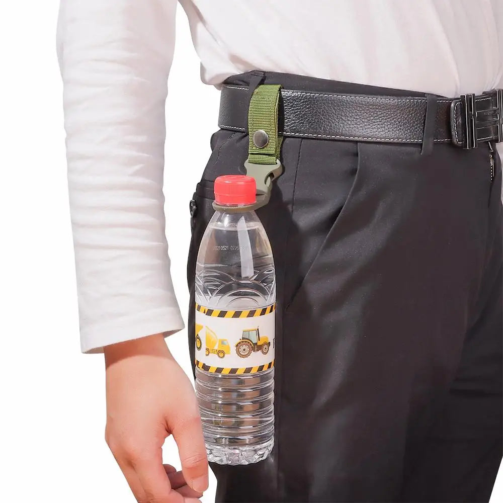 BottleHanger - 4er-Pack Robustes Nylon Outdoor Set für freihändige Wasserflaschenhalterung