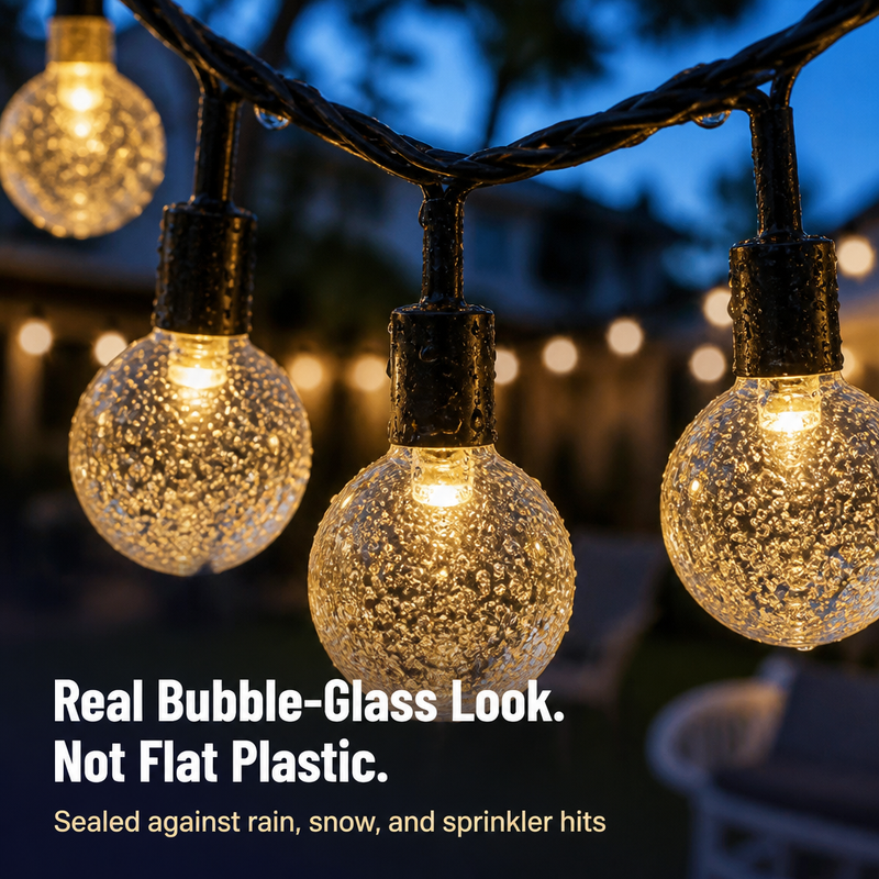 String Bulbs - Beleuchte deinen Garten so, wie auf dem Pinterest-Pin, den du immer wieder speicherst