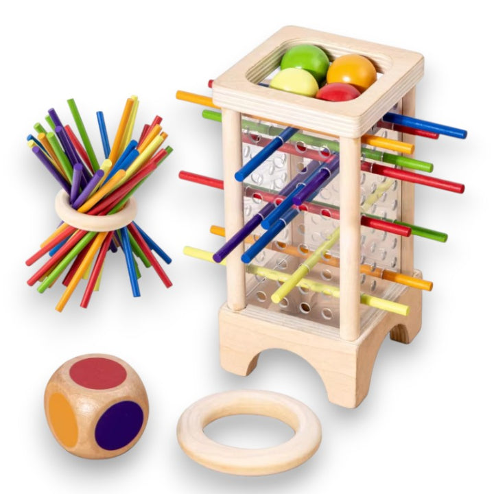 StickTower - Holz-Stäbchen-Spiel