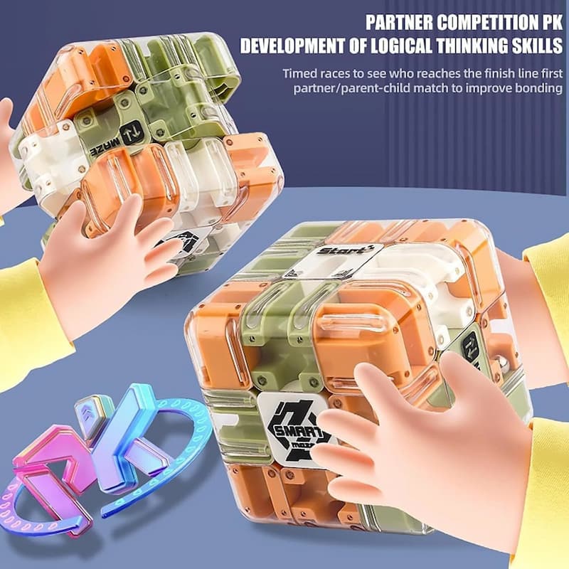 MegaMaze - 3D-Labyrinth-Puzzle-Würfel