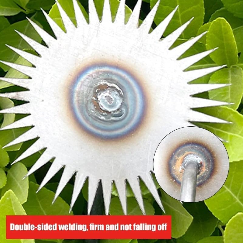 SunnyRake - Sonnenblumenhacke mit Holzgriff – Mühelose Unkrautentfernung