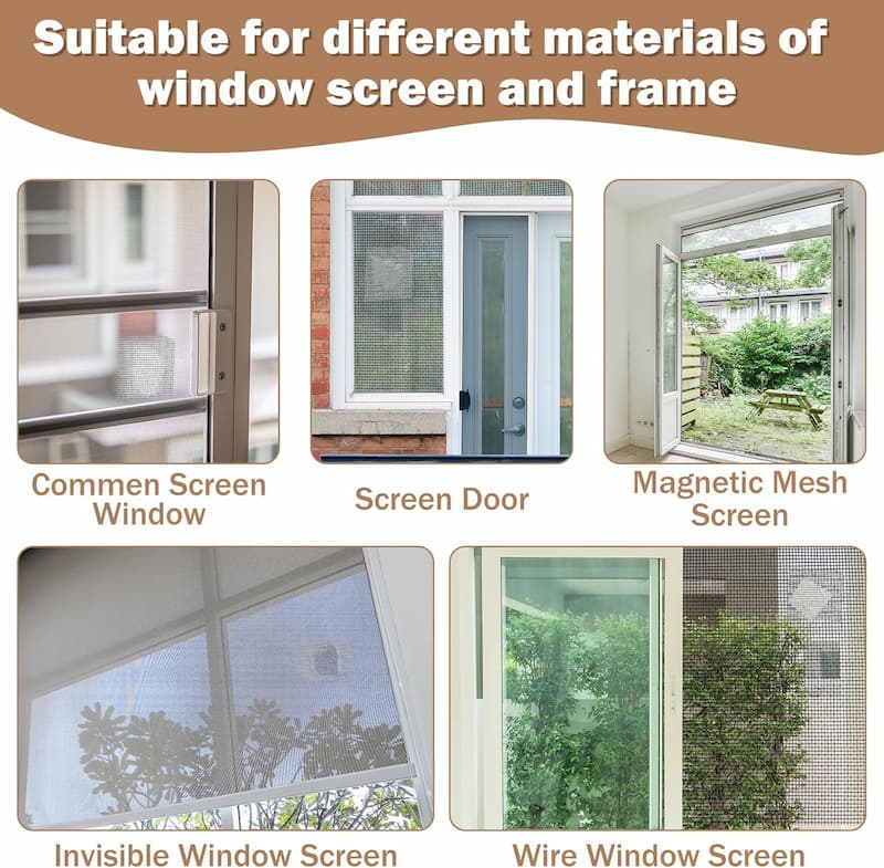 GitterFix - Reparatur-Gewebeband für Fliegengitter – Robust und wetterfest