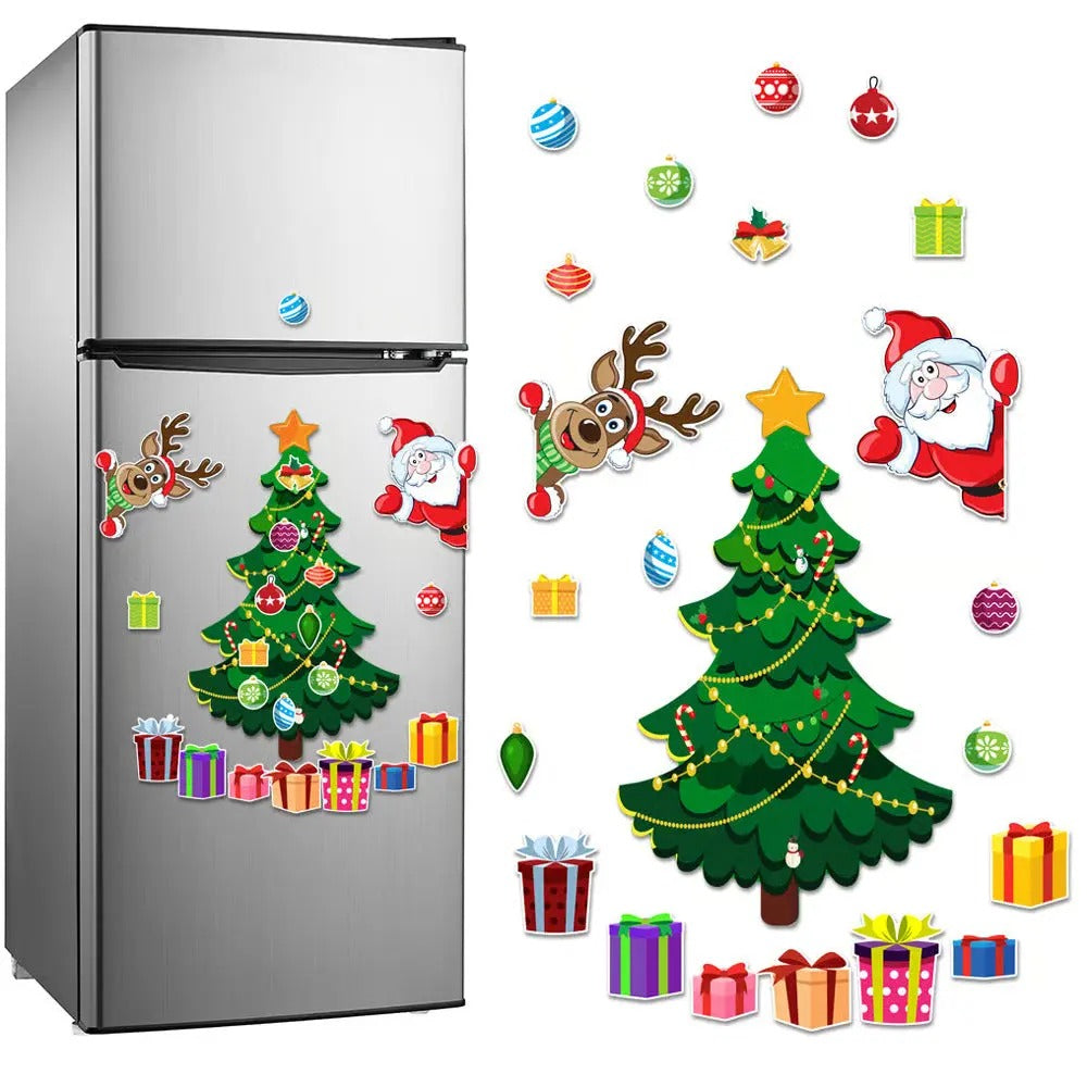ChristmanStickers - Magnetaufkleber — mühelose Festtagsstimmung schaffen