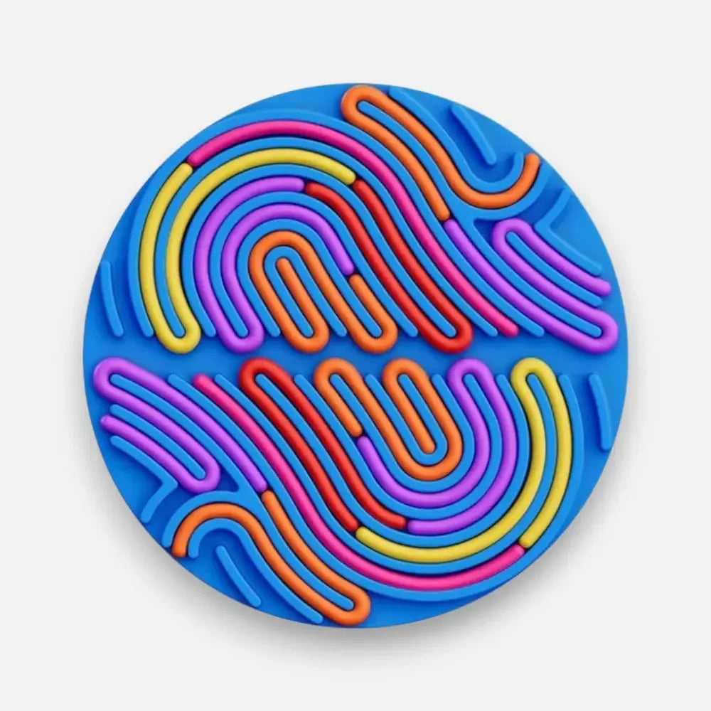 TubePatterns - Sensorisches Aktivitätsbrett – Fördert Entspannung & reduziert Angstgefühle