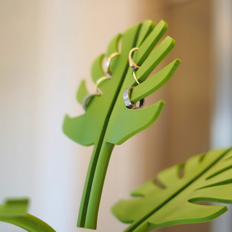 MonstaHolder - Monstera Spiegelmontierter Badezimmer-Organizer