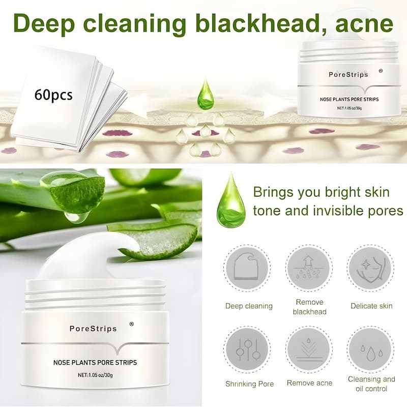 PoreStrips - Aloe-Porenreinigungsset