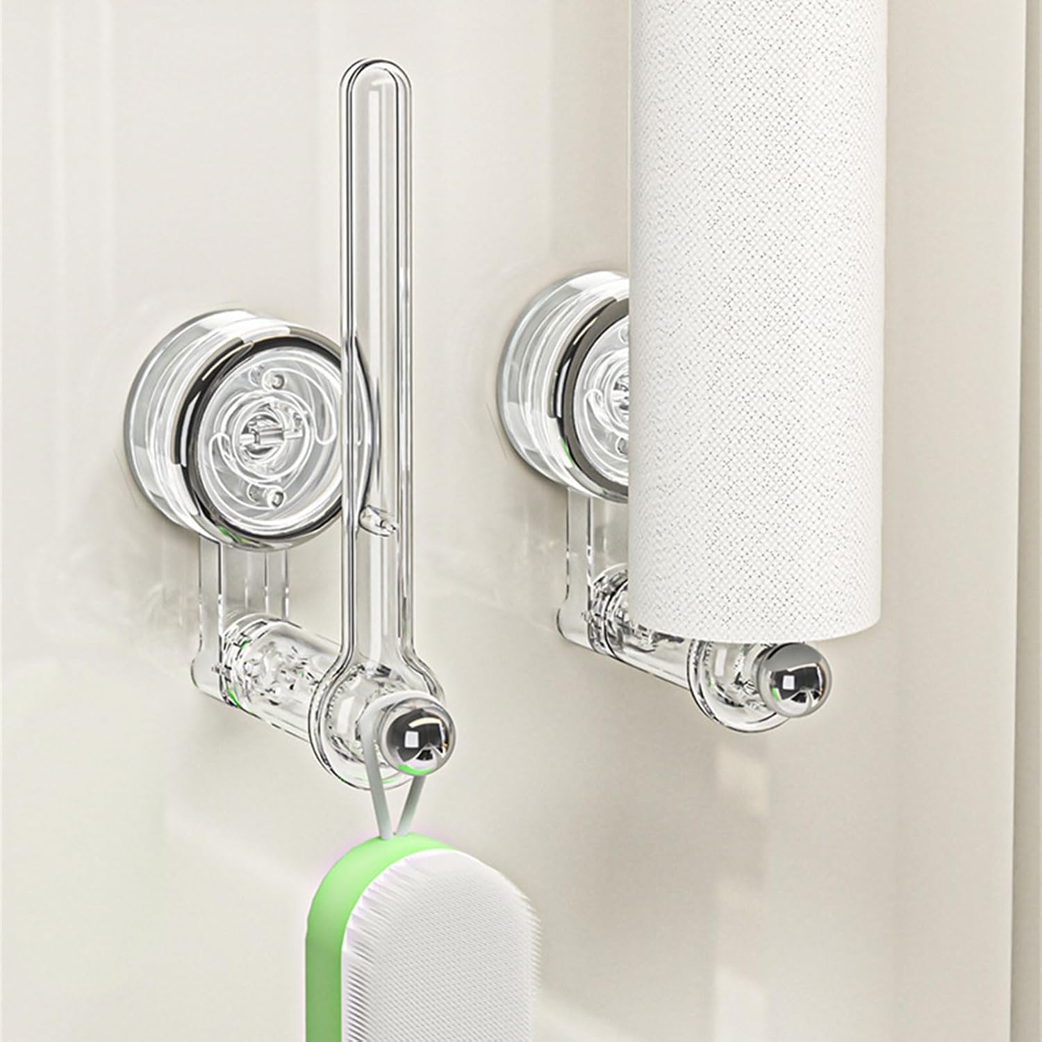 RollHolder - suction cup kitchen roll holder