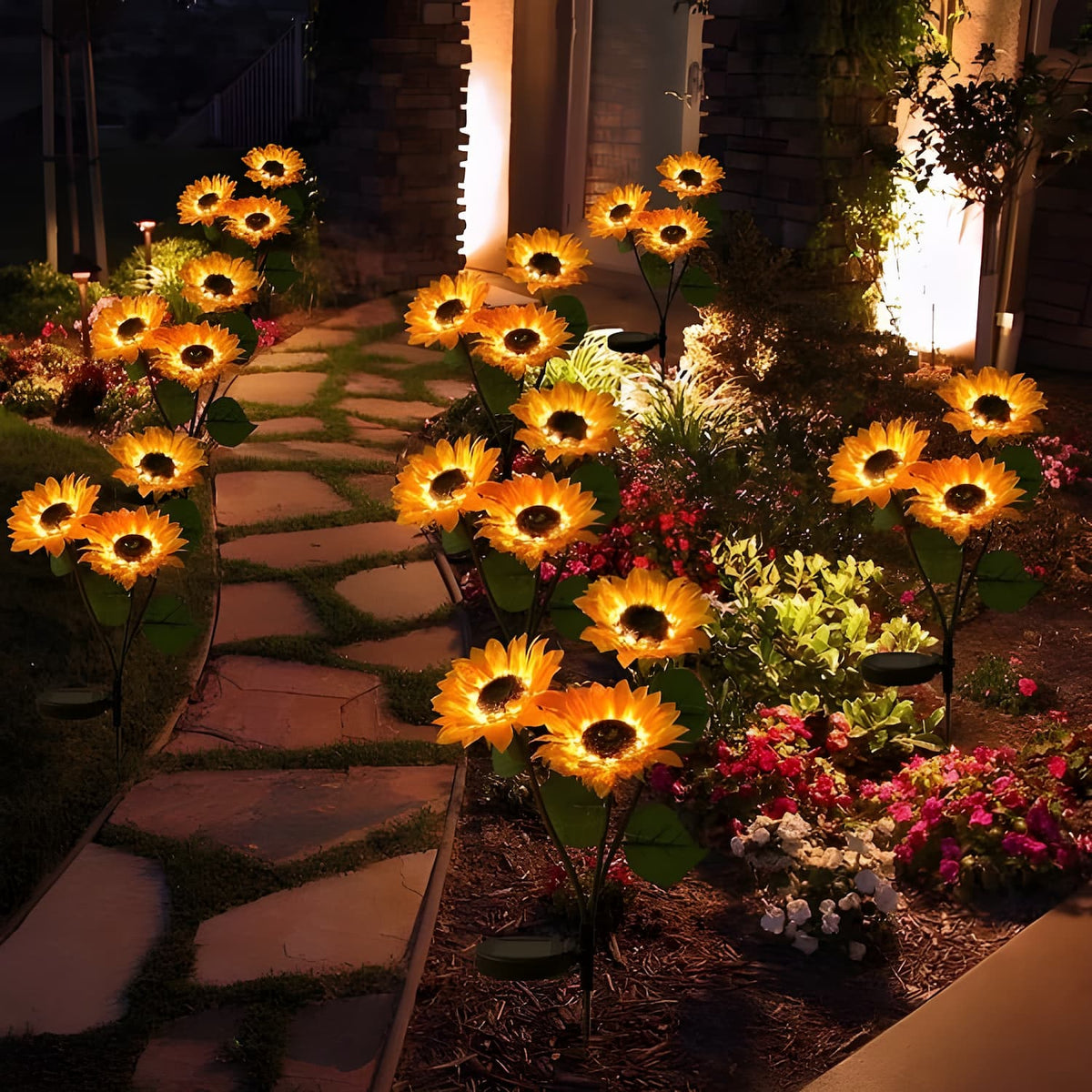 Solar Sunflowers - Verzaubern Sie Ihre Abende mit müheloser, bezaubernder Gartenmagie