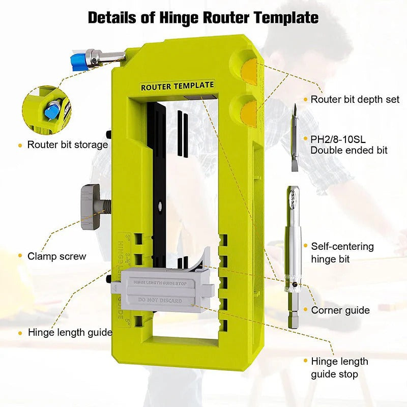 Hinge Jig - Türscharnier-Montagewerkzeug