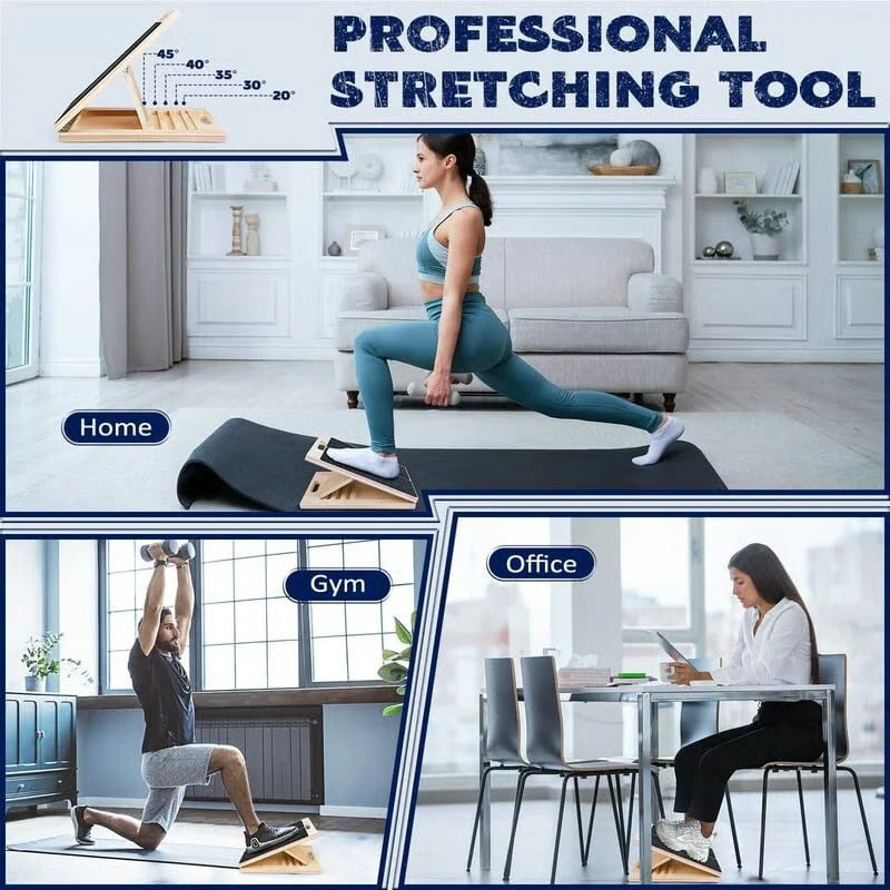 MobilityBoard - Holzbrett zum Dehnen der Waden