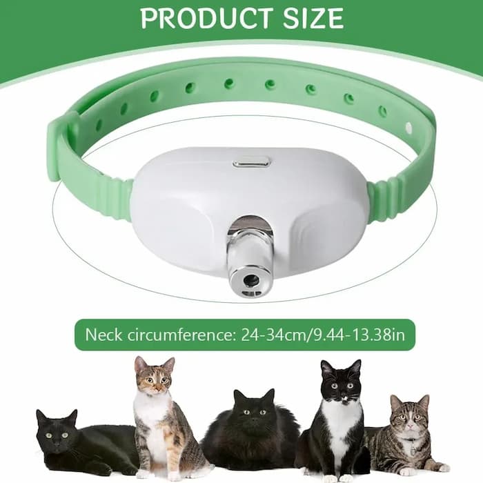 Automatisches Katzen-Laserhalsband