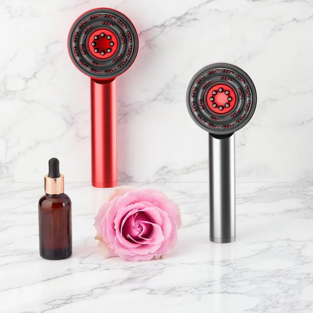 Vanura - Rotlichtbürste mit Tiefenstimulation der Kopfhaut