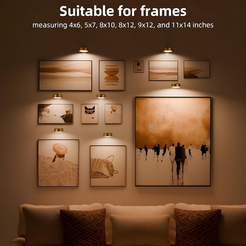 ArtLight - Magnetische LED-Bilderleuchte – Dimmbar & wiederaufladbar
