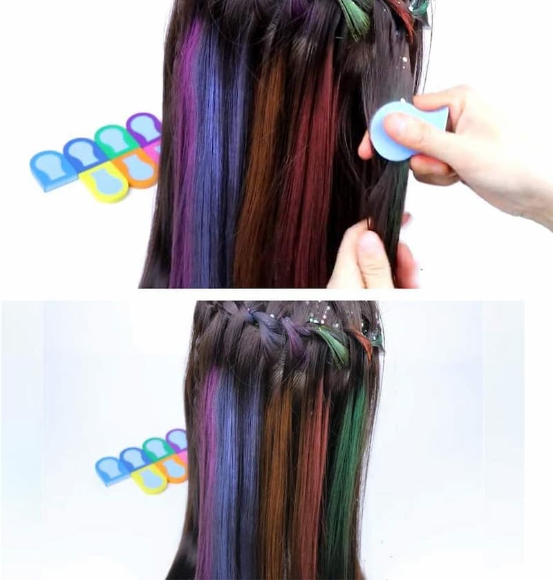 HairChalk - Sofortige Verwandlung in kühnes Haar