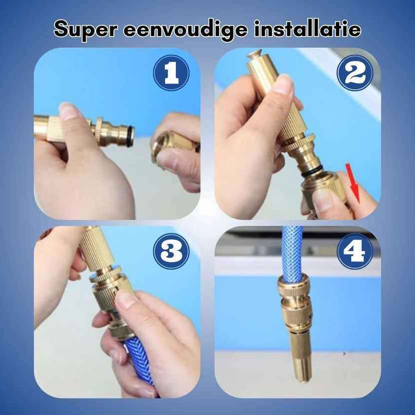 Hose Nozzle - Sprühkopf mit 4 einstellbaren Positionen