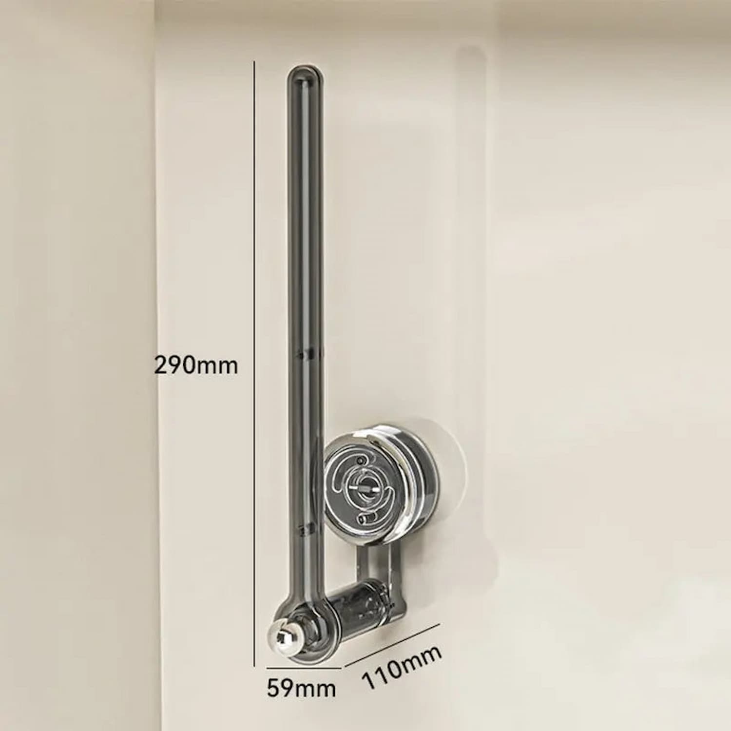 RollHolder - suction cup kitchen roll holder