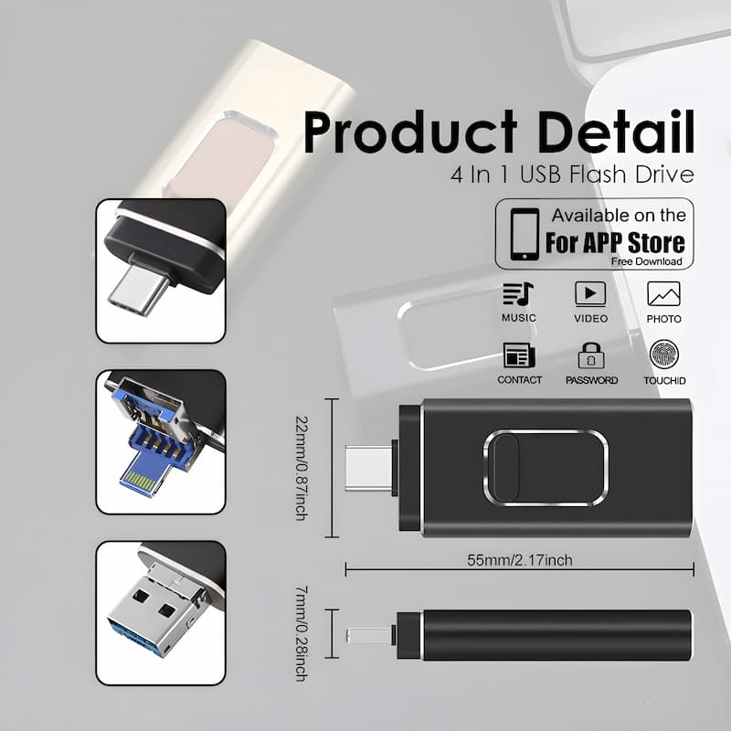 DunuraFlash - Nie wieder zu wenig Speicherplatz! Passt auf jedes Gerät!