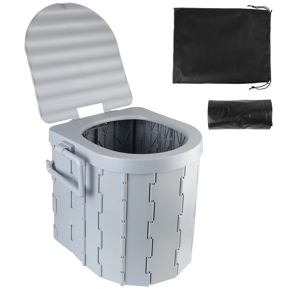 FoldToilet - Tragbare Falttoilette für Reisen
