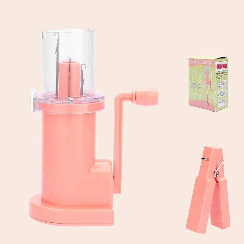 KnitCord - Schnellstrickmaschine für I-Cord — Schneller I-Cord-Macher mit perfekter Spannung