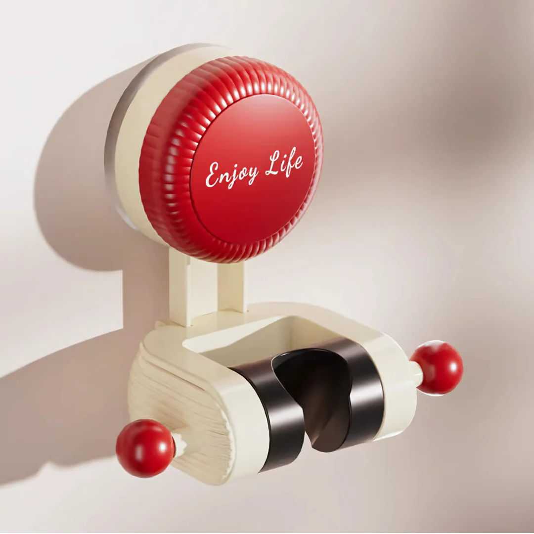 ShowerAdjuster - Verstellbarer Duschkopfhalter mit Saugnapf