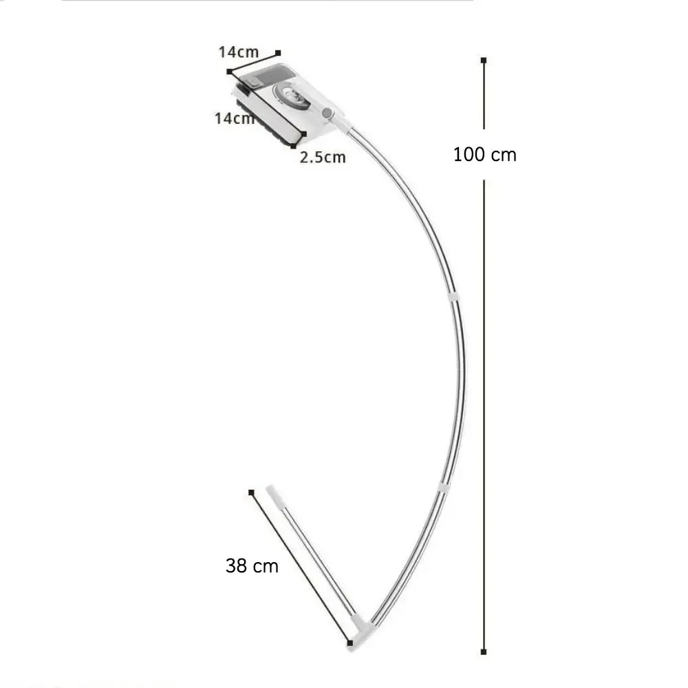 GlassBoom - Glaswischer für die Reinigung von Scheiben an schwer zugänglichen Stellen