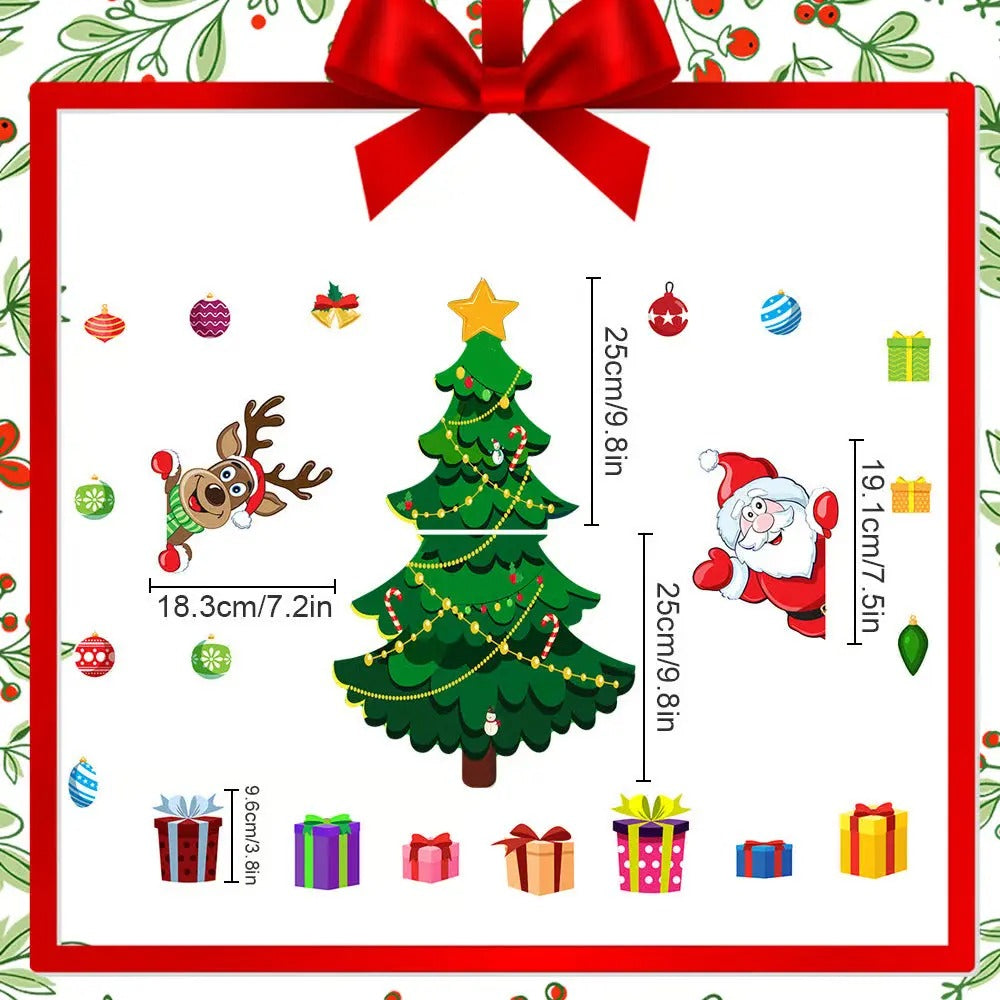 ChristmanStickers - Magnetaufkleber — mühelose Festtagsstimmung schaffen
