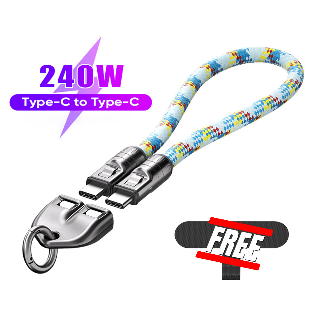 ChargeStrap - 2-in-1-Kabel zum schnellen Aufladen für Wearables