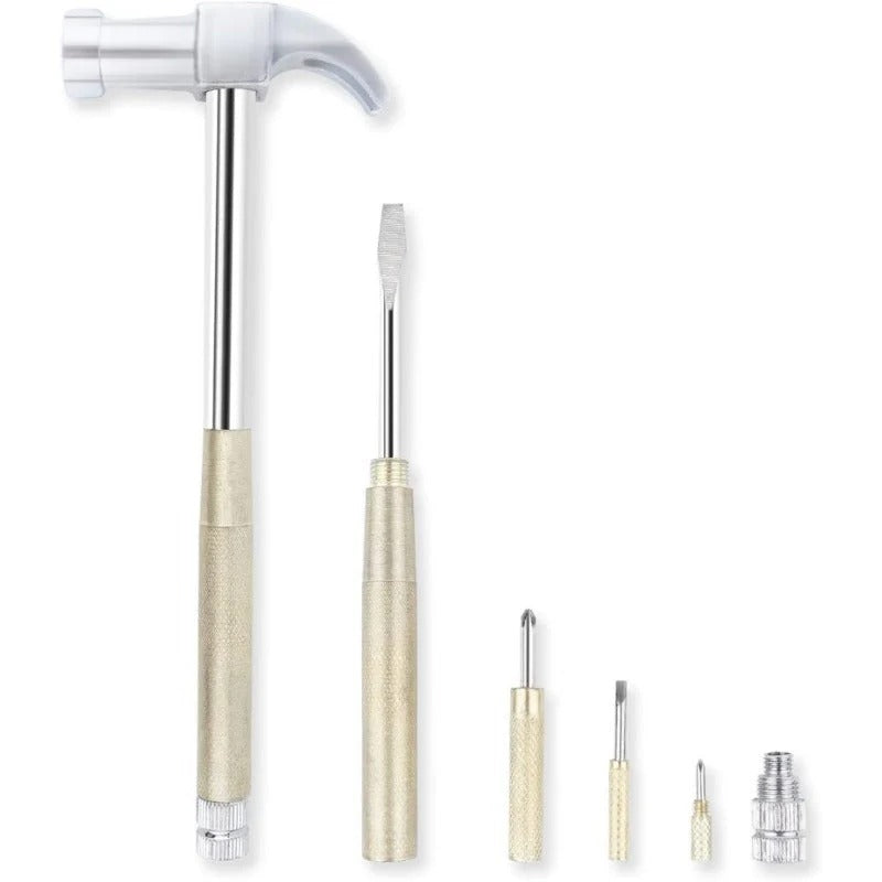 Multi Hammer - Kompaktes 6-in-1-Hammer-Set