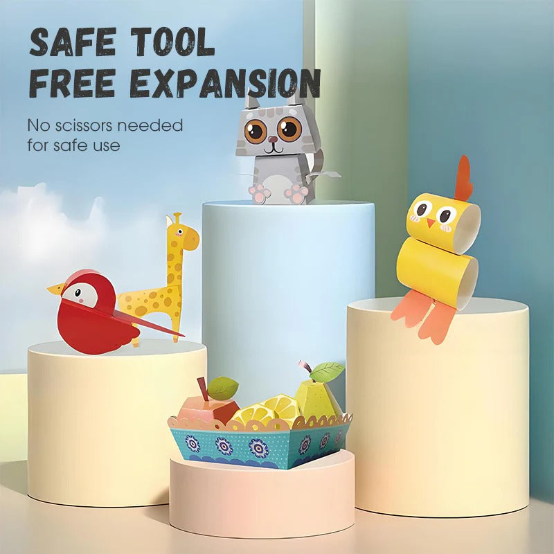 PaperCraft - Buch Origami 3D Handwerk