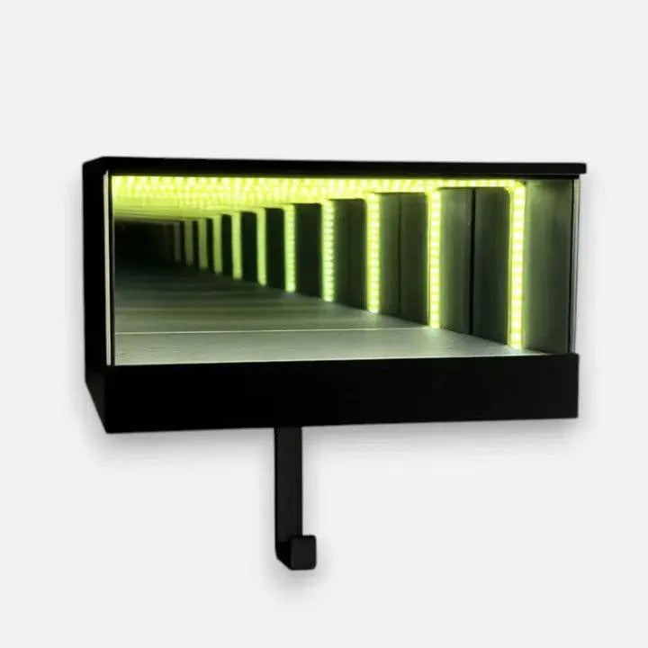 InfinityGarage - Schlüsselhalter mit LED-Spiegeleffekt