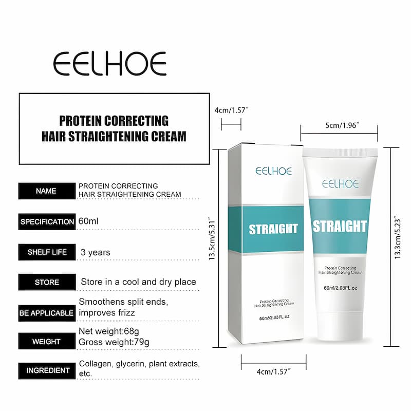 StraightHair - Sofortige glättende Creme für seidiges Haar