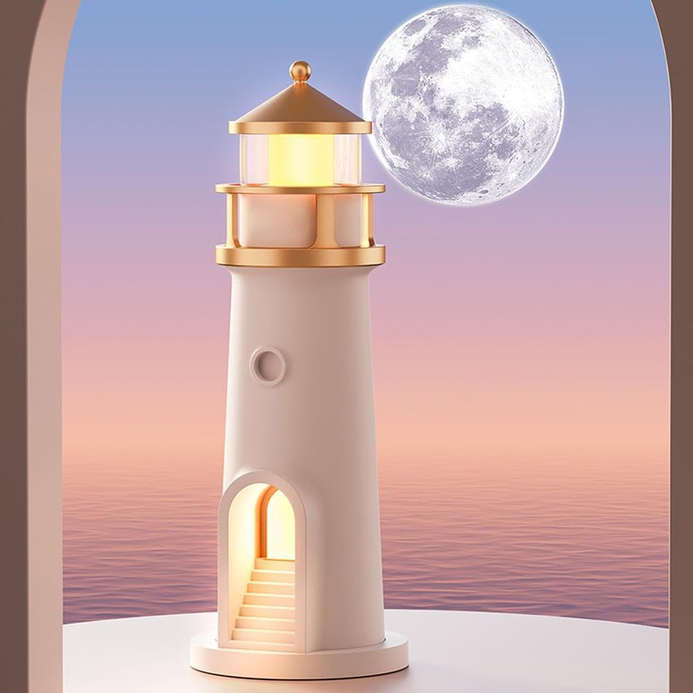 LightHouseLamp - mit Projektion des Mondes