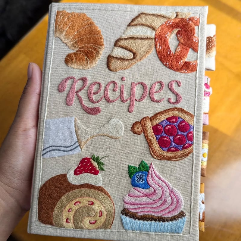 RecipeBook - Handgemachtes Rezeptbuch für geschmackvolle Erinnerungen
