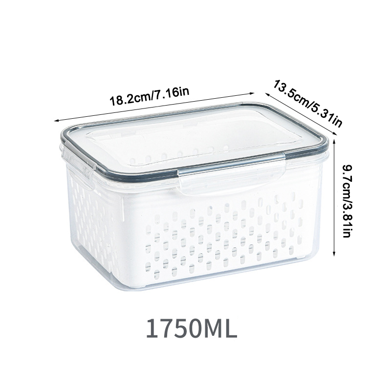 Fresh Containers - Easy Drain-Lebensmittelbehälter
