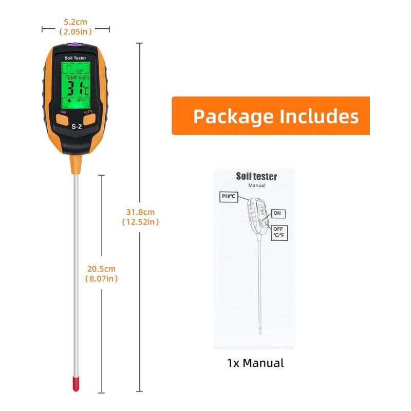 Bodenmessgerät zur Überprüfung der idealen Wachstumsbedingungen