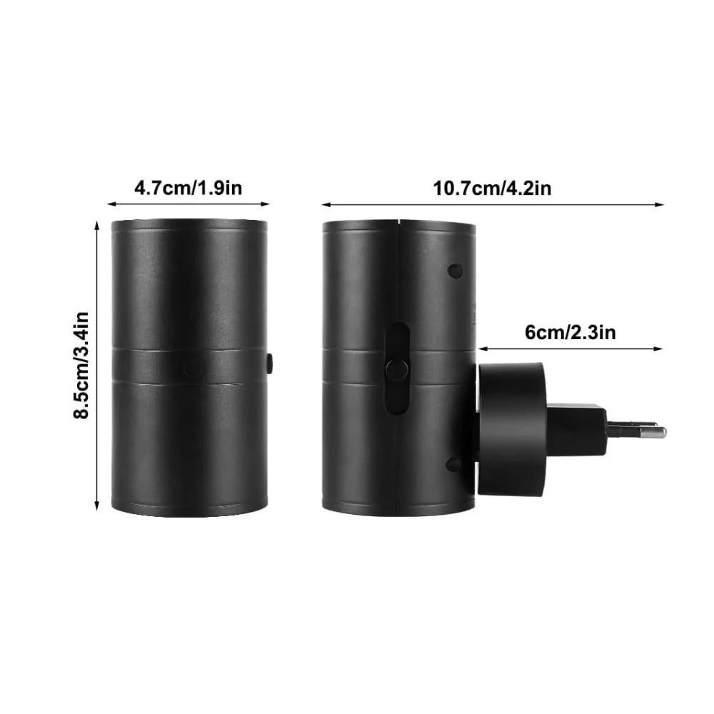 OutletLight - Energiesparende LED-Steckdosen-Nachtlampe — Niedriger Verbrauch spart Geld