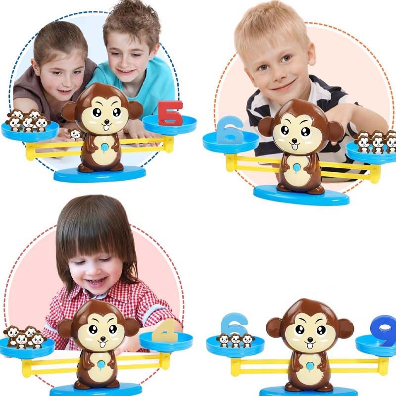 NumberScale - Frosch-Balance-Spielzeugset